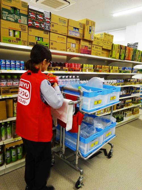 独自に開発した「オリジナルカート」